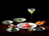 Evening Afternoon Tea with 9 Snacks and 4 Cocktails