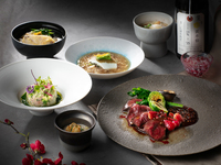 Seasonal recommended courses and pairings