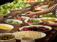 [Almoço de Dia de Semana] Salada Bar Almoço Infantil