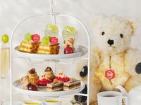 【土日祝】マスカットスパークリング付！シャインマスカットと栗の食べ比べアフタヌーンティー　withハーマンテディ　～マリアージュフレールが2時間飲み放題～