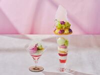 ＜平日限定＞～シャインマスカットのミルフィーユパフェ（ミニサイズ）～（要予約）