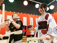 Wadaiko (Japanese drum) experience — includes all-you-can-drink 【¥3,000 course】