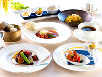 ◆土日限定【LUCIS GARDENランチ】ふかひれスープが入ったお得なミニランチコース全6品