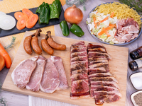 [Student BBQ set (equipment rental included)]