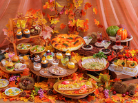 Limited time offer: Free invitation for one person to the dessert and lunch buffet ~ Autumn feast ~ Eat potatoes, chestnuts, and pumpkins <No time limit>