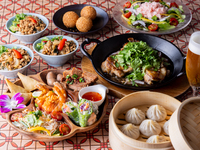 【スタンダード】アジアンエスニックコース  120分飲み放題付