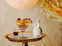 【オプション】スペシャリテデザート（ぶどうとマロンのミルフィーユパフェ）