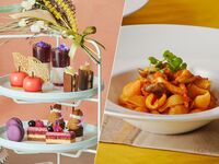 平日【パスタランチ付】秋の味覚アフタヌーンティー（マリアージュフレールティー1杯付）