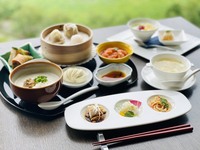 ◆平日ランチ【飲茶ランチ】小籠包・焼売・春巻き入り人気の飲茶を御膳でご提供！更に豪華なデザート大満足の5点盛り☆