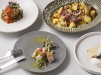 PREMIUM LUNCH COURSE — Weekdays only. Includes a glass of sparkling wine for a toast! Four courses in total: appetizer, pasta, main, and more.