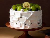 샤인머스켓 케이크