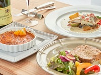 【ランチ】季節のオランジュランチ Cコース（Wメインコース）