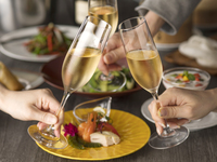 【平日】乾杯スパークリング付き！miniランチコース