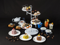 《FIKA AFTERNOON TEA》 [Luxury] ~ Enjoy a luxurious autumn with gorgeous sweets ~ [September～November] Afternoon tea set of cakes, pastries, and savory dishes