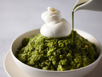 【Limited Time & Limited Quantity!】Cheese manju “Anburata” and matcha shaved ice 
