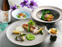 Seasonal recommended course and pairing