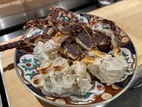 [Additional option *for course only] Charcoal grilled king crab