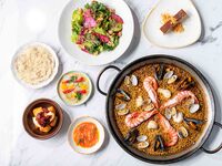 【ランチ】平日限定×乾杯ドリンク付！ BARCELONA SET 全5品 ￥3,200 ※デザート・カフェ無し