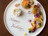 デザートとフルーツの盛り合わせ(2~3名様用)