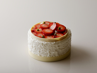 Christmas Strawberry Short cake