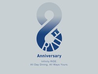 RIDE "8周年 ANNIVERSARY"イベント開催（シャンパン飲み放題/ビュッフェ付）