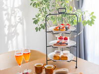 【Shine Muscat Afternoon Tea】+ Cafe Free& Autumn Drink