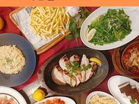 【12月～】スタンダードコース～人気の豚肩ロースのローストや濃厚チーズリゾット、デザートなど全9品～ 2時間飲み放題付き 4500円