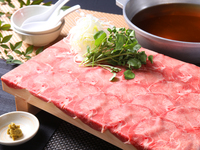 秋の鮮魚と牛タンつゆしゃぶコース・飲み放題付　全7品