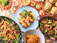 ＜ランチ 小学生＞「海老フェア」ブッフェ