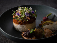 【90 分制】ミニブッフェ付き≪Lunch≫ソイミートのレモンマリネとベジタブルスパイスカレー ～南御堂スタイル～