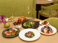 Autumn Local Green Weekend Brunch + Glass Champagne