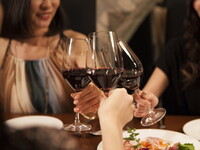 [Dinner] New Year's Party Plan A - Free flow, 8 dishes, Bonus: Sparkling wine toast