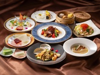 【シャンパーニュ・ポメリーフリーフロー付き】秋のディナーコース〜〜四季折々の食材と共に〜〜　