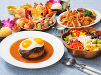 【特典】Aloha Table コース ☆2時間飲み放題付き☆　¥1000お得！