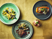 【Signature Course】Appetizer, Fish, Meat, Dessert