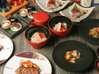 Special [Luxurious Summer Kaiseki] All-you-can-drink for 120 minutes ★ A luxurious menu of seasonal ingredients such as carefully selected Wagyu beef steak and seasonal tempura bowls ★ Enjoy the finest cuisine and a relaxing time