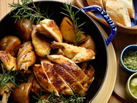 [Rotisserie chicken course + 6 types of selected wines all-you-can-drink]