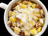 HAWAIIAN NUT BOWL (base: milk)
