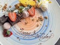 Dessert Plate  【誕生日・記念日】メッセージ付きデザートプレート  2750円 (2~3名様用)