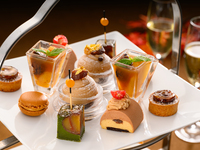 【土日祝・ティータイム】乾杯ドリンク特典★ポム・ダダン アフタヌーンティー ～栗の秋穫祭～（10/1～11/30）