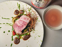 [晚餐] 8道菜、8种清酒+有趣的搭配套餐