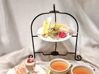 [AtoZcafe★Sakura&Strawberry Afternoon Tea] Enjoy the taste of seasonal fruits +Tea free