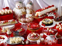 Dessert & Light Meal Buffet [Festive Strawberry Sweets Buffet ~Snowman Wonderland~] (11/10-1/4)