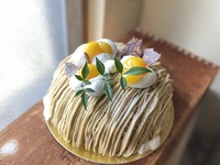 四万十モンブランデコレーション　15センチ　（4～6名様）