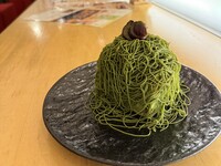 カフェタイム限定　モンブラン＆ティーフリープラン