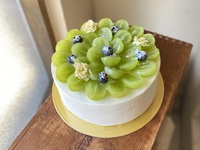 シャインマスカットデコレーション　15cm              (4〜6名様)