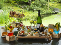 ◆Tea◆【Afternoon Tea ~Sanshi Suimei~】Includes a celebratory glass of champagne (private room guaranteed)