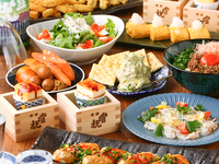 【女子会/デート】地鶏のたたきや海鮮いくら土鍋飯など女性向けプラン4,500円（飲放込）