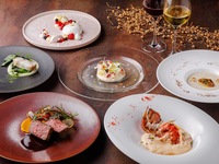 Christmas 2025 — Luxurious 6-course menu featuring Kuroge Wagyu beef fillet as the main course, with 2 glasses included (one of which is rosé Champagne).