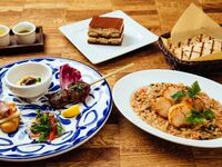 Weekend Lunch Course at Indoor Dining Table